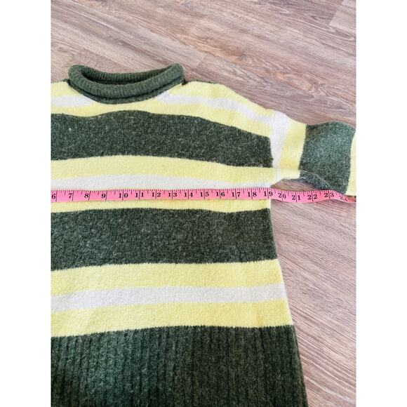 Madewell Wool Blend Striped Sweater Size Medium - Picture 8 of 9